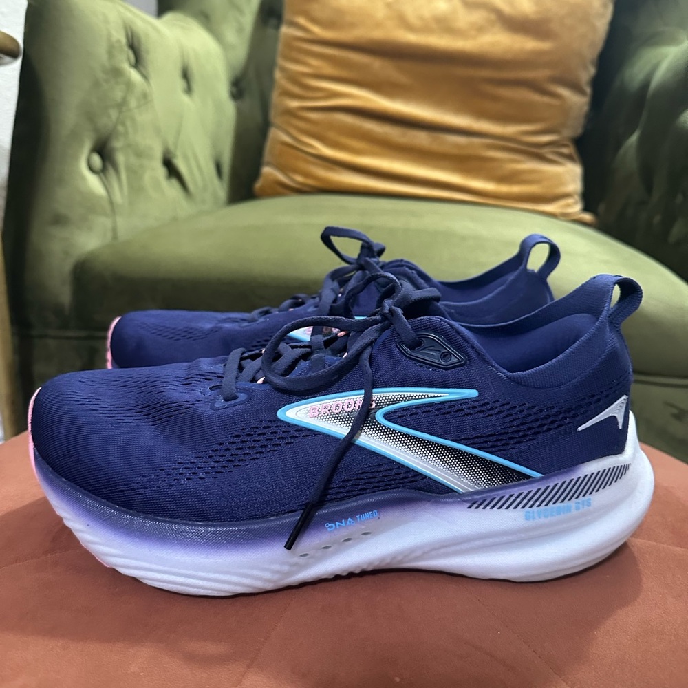 Brooks Glycerin 22 Running Shoes Women’s Size 9 Extra Wide Blue - Picture 2 of 10
